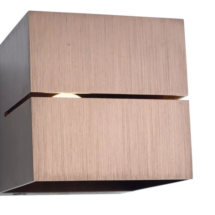 Moderne Wandleuchte Dunkelbronze inkl. LED und Touch-Dimmer Wiederaufladbar - Joris Groove