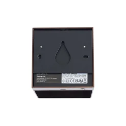 Moderne Wandleuchte Dunkelbronze inkl. LED und Touch-Dimmer Wiederaufladbar - Joris Groove