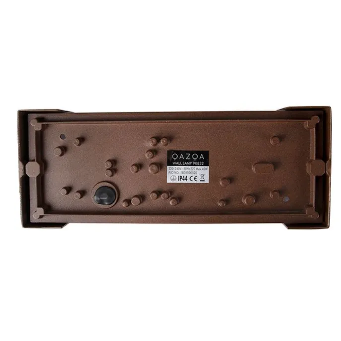 Moderne Wandleuchte rostbraun IP44 - Hurricane 1