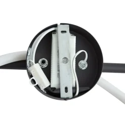 Moderne Wandleuchte schwarz inkl. LED 3-Stufen-Dimmbar - Twirl