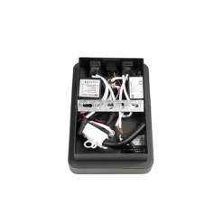 Moderne Wandleuchte schwarz inkl. LED mit USB und Leselampe - Robin