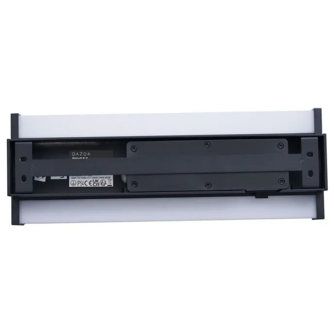 Moderne Wandleuchte schwarz 30cm inkl. LED CCT IP54 - Vanya
