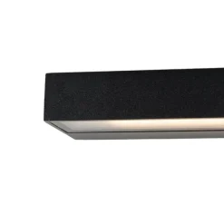Moderne Wandleuchte schwarz inkl. LED IP65 - Hannah