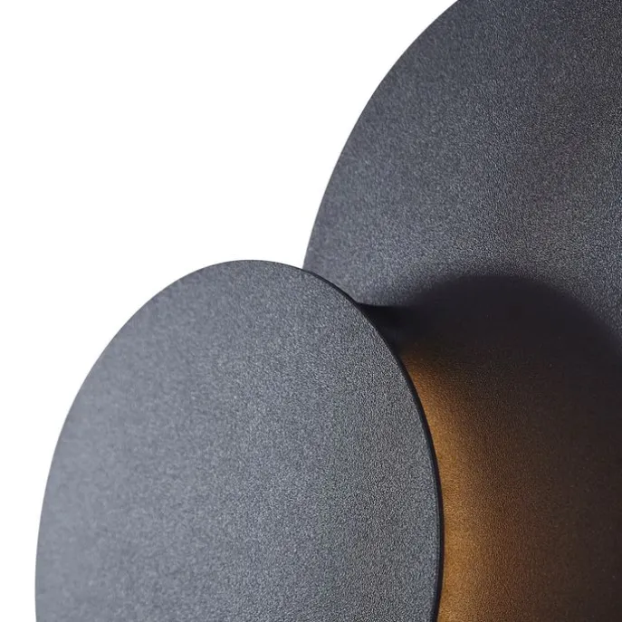 Moderne Wandleuchte Schwarz inkl. LED 3-Stufen Dimmbar 3-Lichter - Sunrise