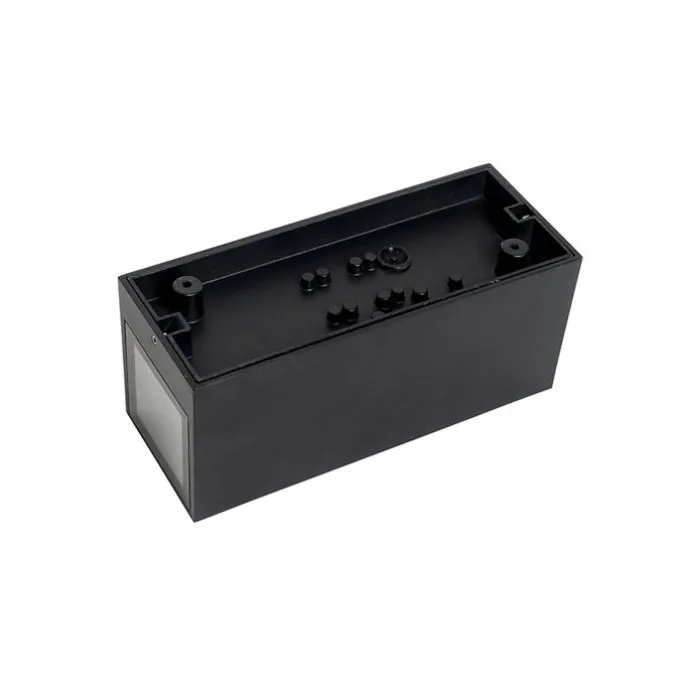 Moderne Wandleuchte schwarz IP44 mit Bewegungsmelder - Baleno II