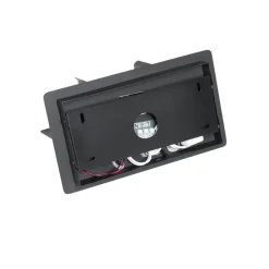 Moderne Wandleuchte schwarz inkl. LED mit USB - Thijs