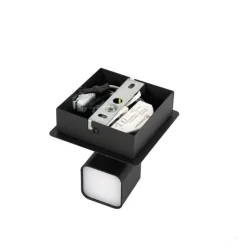 Moderne Wandleuchte schwarz inkl. LED mit Schalter - Nola