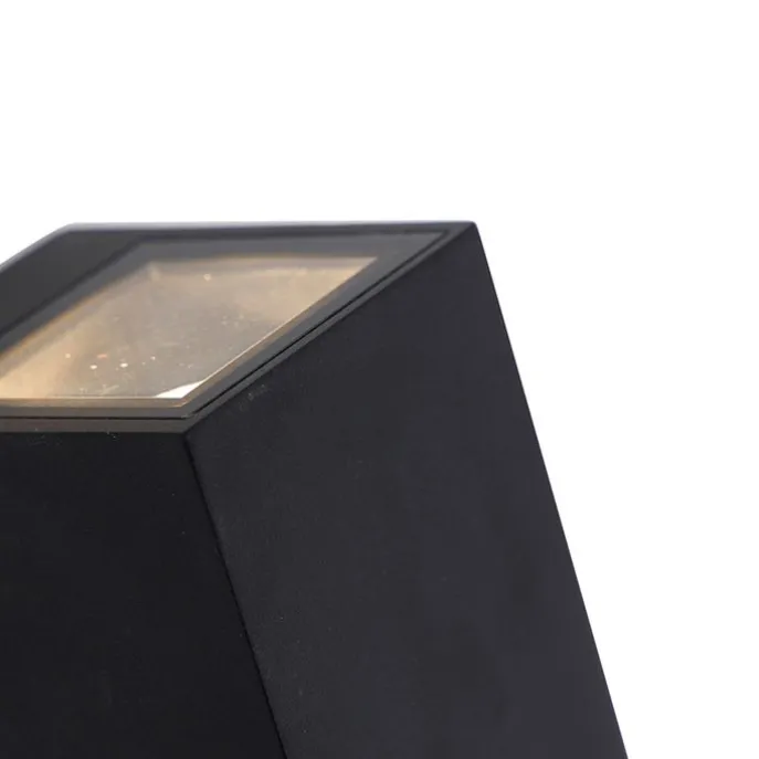 Moderne Wandleuchte schwarz GU10 AR70 IP54 - Baleno II