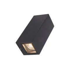 Moderne Wandleuchte schwarz GU10 AR70 IP54 - Baleno II