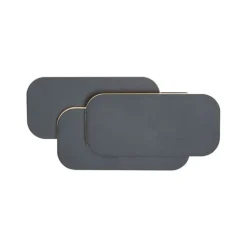 Moderne Wandleuchte schwarz inkl. LED 3-Stufen-Dimmbar - Dias