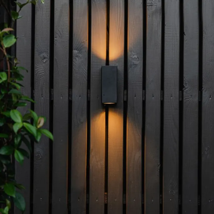 Moderne Wandleuchte schwarz IP44 - Baleno II