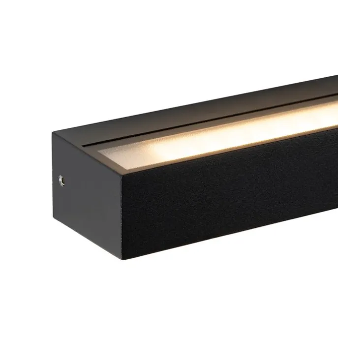 Moderne Wandleuchte schwarz inkl. LED IP65 - Steph