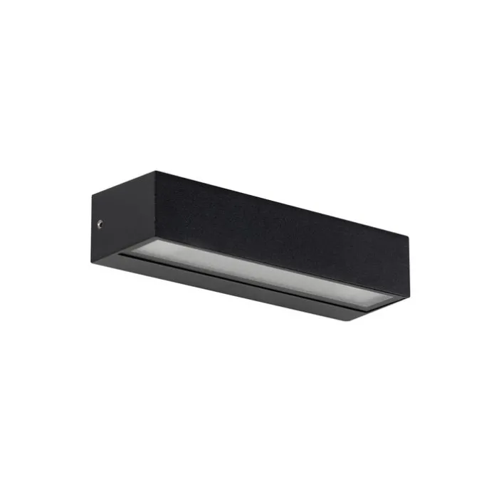 Moderne Wandleuchte schwarz inkl. LED IP65 - Steph