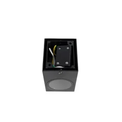 Moderne Wandleuchte schwarz GU10 50mm IP44 - Baleno