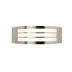 Moderne Wandleuchte Stahl Edelstahl IP44 - Sapphire Deluxe