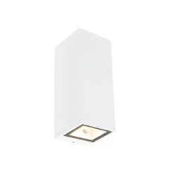 Moderne Wandleuchte weiß GU10 AR70 IP54 - Baleno II