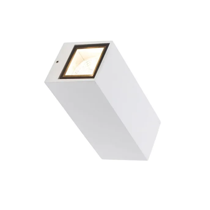 Moderne Wandleuchte weiß GU10 AR70 IP54 - Baleno II