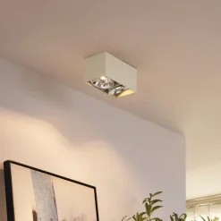 Moderne Wandstrahler Beige G9 verstellbar 2-flammig - Box