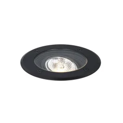 Moderner Außen-Bodenstrahler schwarz AR70 verstellbar IP65 - Delux