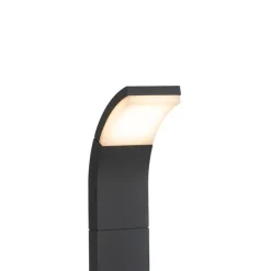 Moderner Außenmast Anthrazit 60 cm inkl. LED IP54 - Litt