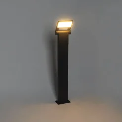 Moderner Außenmast grau inkl. LED IP54 - Zane