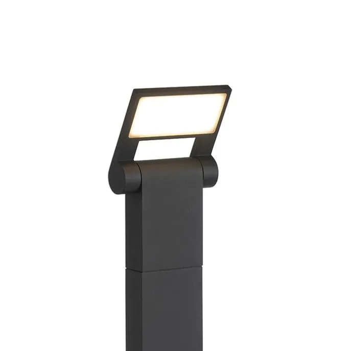 Moderner Außenmast grau inkl. LED IP54 - Zane