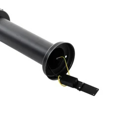 Moderner Außenpfosten schwarz 50 cm - Elly