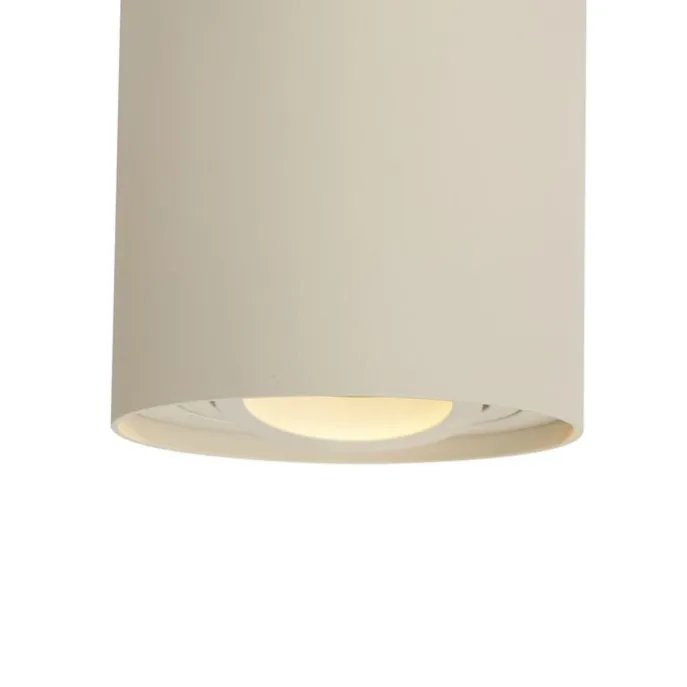 Moderner Aufbaustrahler Beige GU10 50mm Drehbar und Kippbar - Rondoo Up