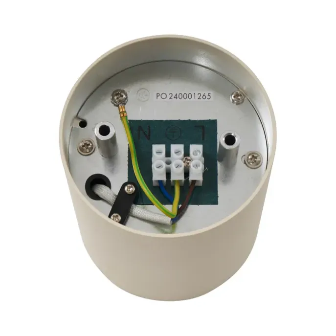 Moderner Aufbaustrahler Beige GU10 50mm Drehbar und Kippbar - Rondoo Up