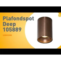 Moderner Aufbaustrahler Dunkelbronze GU10 50mm - Deep