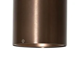 Moderner Aufbaustrahler Dunkelbronze GU10 50mm - Deep