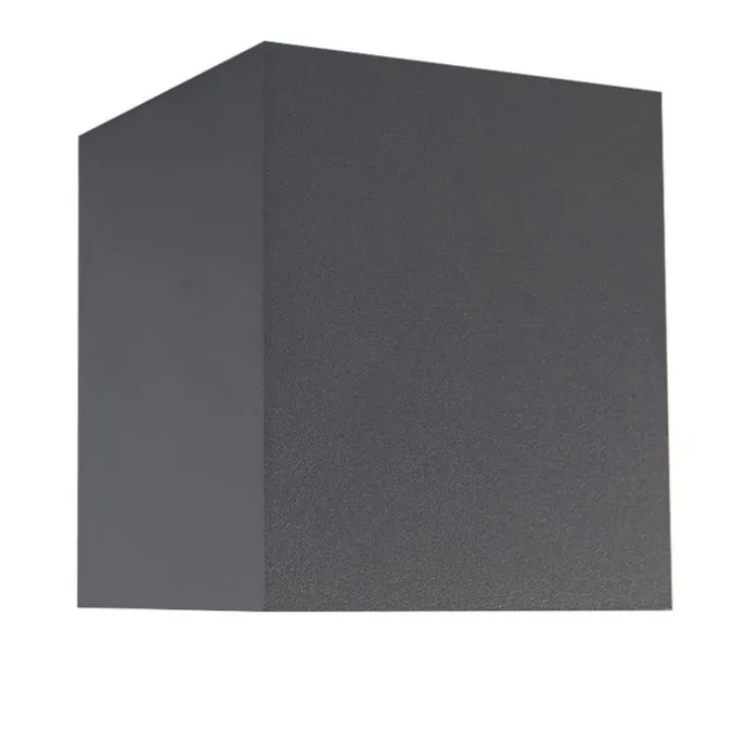 Moderner Aufbaustrahler Dunkelgrau GU10 50mm - Qubo