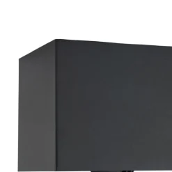 Moderner Aufbaustrahler schwarz inkl. dimmbarer LED 2-flammig - Dionysos