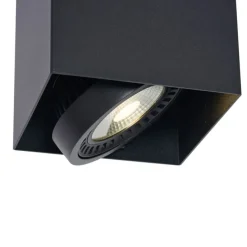 Moderner Aufbaustrahler schwarz inkl. LED dimmbar - Dionysos