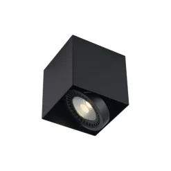 Moderner Aufbaustrahler schwarz inkl. LED dimmbar - Dionysos