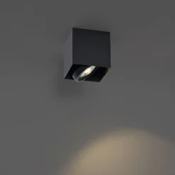 Moderner Aufbaustrahler schwarz inkl. LED dimmbar - Dionysos