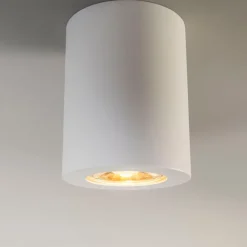 Moderner Aufbaustrahler Weiß 7,5cm GU10 50mm - Tuba