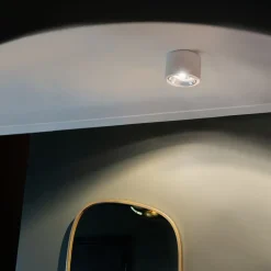 Moderner Aufbaustrahler weiß GU10 111mm - Expert