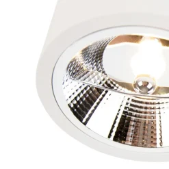 Moderner Aufbaustrahler weiß GU10 111mm - Expert