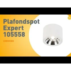 Moderner Aufbaustrahler weiß GU10 111mm - Expert