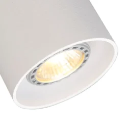 Moderner Aufbaustrahler weiß GU10 50mm - Tubo