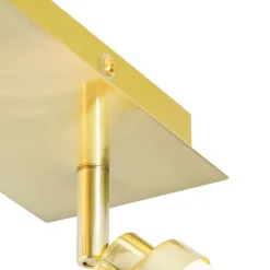 Moderner Badezimmerspot Stahl 3-Licht IP44 - Japie