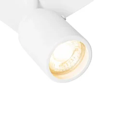 Moderner Badezimmerspot weiß quadratisch IP44 - Ducha