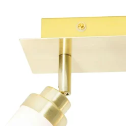 Moderner Badspot aus Messing 2-flammig IP44 - Japie