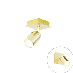 Moderner Badspot aus Messing quadratisch IP44 - Ducha