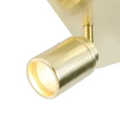 Moderner Badspot Messing quadratisch 2-flammig IP44 - Ducha