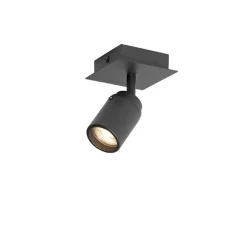 Moderner Badspot schwarz quadratisch IP44 - Ducha