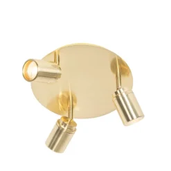 Moderner Badstrahler Messing 3-flammig IP44 - Ducha