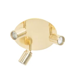 Moderner Badstrahler Messing 3-flammig IP44 - Ducha