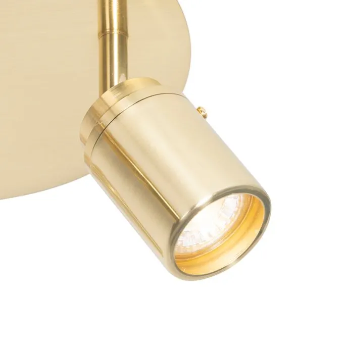 Moderner Badstrahler Messing 3-flammig IP44 - Ducha